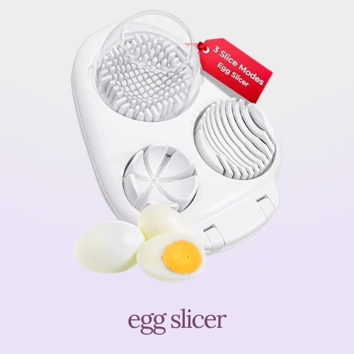 Egg Slicer for Hard Boiled Eggs